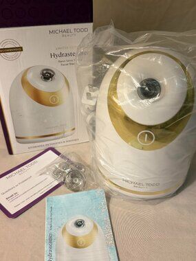 Michael Todd Beauty Hydrasteam Nano Ionic Facial Steamer Hydrate Detoxify New